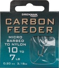 Haczyki Carbon Feeder + przypon