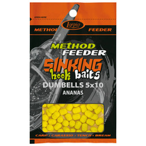 Sinking Hook Baits Dumbells 5 Ananas