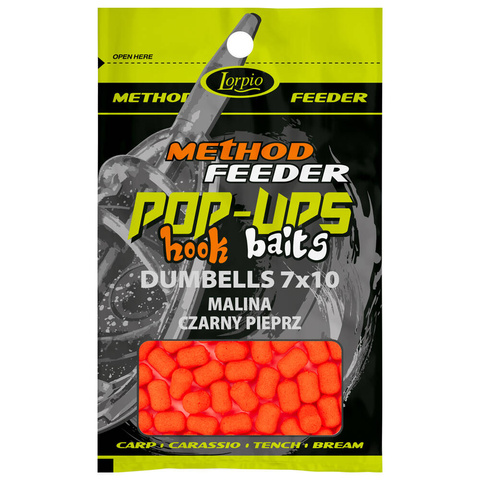 Pop-Ups Hook Baits Dumbells 7 Malina Czarny Pieprz