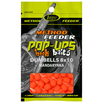 Pop-Ups Hook Baits Dumbells 8 Mandarynka