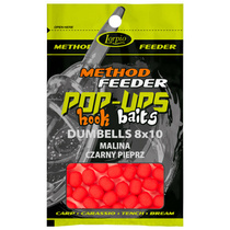 Pop-Ups Hook Baits Dumbells 8 Malina Czarny Pieprz