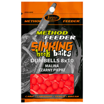 Sinking Hook Baits Dumbells 8 Malina Czarny Pieprz