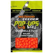 Pop-Ups Hook Baits Dumbells 7 Malina Czarny Pieprz