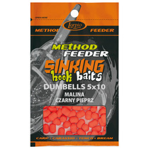 Sinking Hook Baits Dumbells 5 Malina Czarny Pieprz