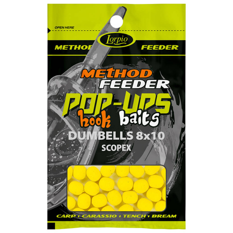 Pop-Ups Hook Baits Dumbells 8 Scopex