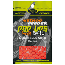 Pop-Ups Hook Baits Dumbells 5 Malina