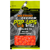 Pop-Ups Hook Baits Boilies 10 Malina Czarny Pieprz