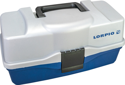 Skrzynka wędkarska z 2 półkami