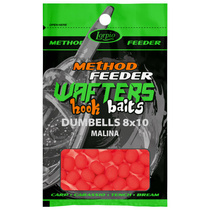 Wafters Hook Baits Dumbells 8 Malina