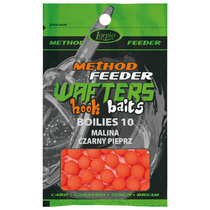 Wafters Hook Baits Boilies 10 Malina Czarny Pieprz