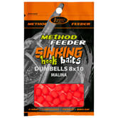 Sinking Hook Baits Dumbells 8 Malina